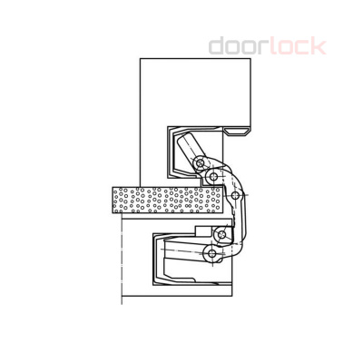 Петля скрытая SIMONSWERK Tectus TE 541 3D FVZ F1