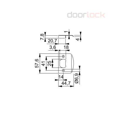 Запорная планка HCS SB-B