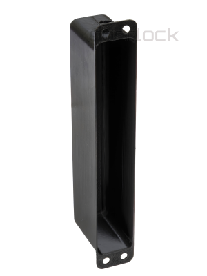 Шпингалет автоматический DL FAB/M/200/SSS нержавеющая сталь, длина хода 16мм, планка 26х171мм, шток 200мм