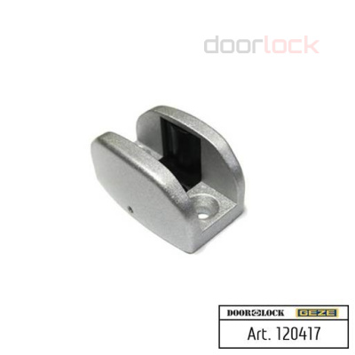 Направляющая напольная для GEZE PERLAN 140, ROLLAN для цельностеклянных дверей