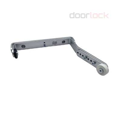 Координатор закрывания DOORLOCK SR-3, серебристый для 2-х створчатой двери