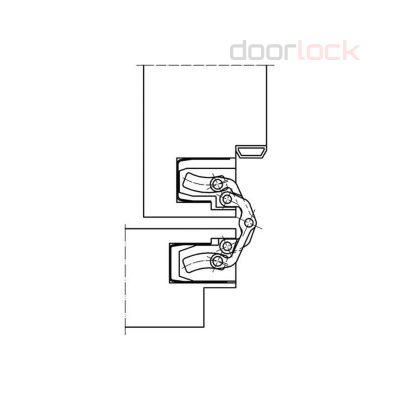 Петля скрытая SIMONSWERK Tectus TE 240N 3D F1