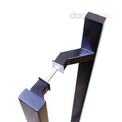 Ручка-скоба DOORLOCK PHS23/40х20/2ст, 400 мм/600 мм, SSS матовая нержавеющая сталь