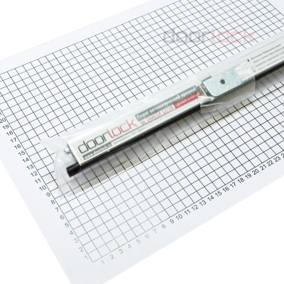 Порог автоматический врезной DL OMEGA 12/28 L=420мм