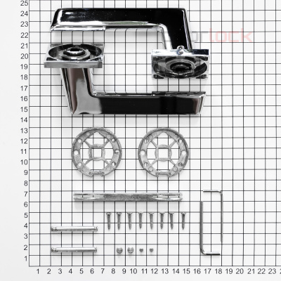 Ручка дверная DOORLOCK Pirs A15S Slim